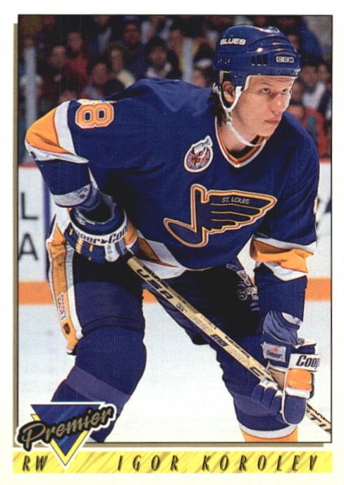 NHL 1993-94 OPC Premier - No 409 - Igor Korolev