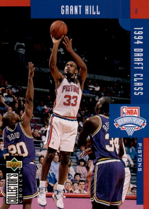 NBA 1994-95 Collector's Choice International German - No 409 - Grant Hill