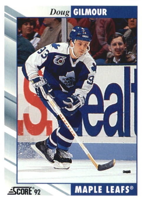 NHL 1992 / 93 Score - No 40 - Doug Gilmour