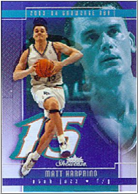 NBA 2003 / 04 Fleer Showcase - No 80 - Matt Harpring