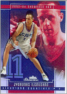 NBA 2003 / 04 Fleer Showcase - No 34 - Zydrunas Ilgauskas