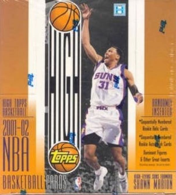 NBA 2001-02 Topps High Topps Pack