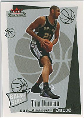 NBA 2003 / 04 Fleer Tradition - No 250 - Tim Duncan