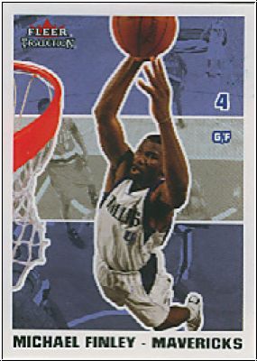 NBA 2003 / 04 Fleer Tradition - No 189 - Michael Finley