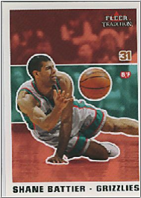 NBA 2003 / 04 Fleer Tradition - No 82 - Shane Battier