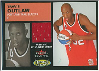 NBA 2003/04 Fleer Tradition Throwback Threads Event Worn