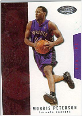 NBA 2003-04 Hoops Hot Prospects - No 68 - Morris Peterson