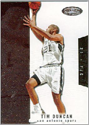 NBA 2003 / 04 Hoops Hot Prospects - No 60 - Tim Duncan