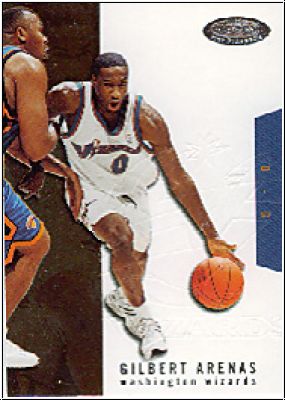 NBA 2003-04 Hoops Hot Prospects - No. 22 - Gilbert Arenas