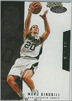 NBA 2003/04 Hoops Hot Prospects - No 24 - Manu Ginobili