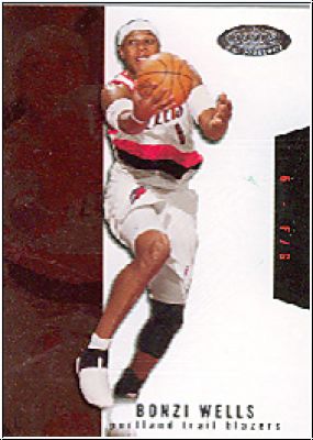 NBA 2003 / 04 Hoops Hot Prospects - No 13 - Bonzi Wells