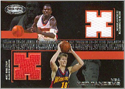 NBA 2003 / 04 Hoops Hot Prospects Hot Tandems - No JR-MD - Mike Dunleavy / Jason Richardson