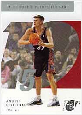 NBA 2002/03 Topps Ten - No 115 - Andrei Kirilenko