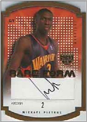 NBA 2003 / 04 SkyBox LE Rare Form Autographs 150 - No RFA-MP