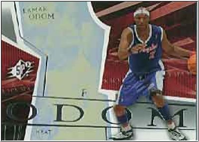 NBA 2003/04 SPx - No. 42 - Lamar Odom