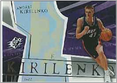 NBA 2003/04 SPx - No 87 - Andrei Kirilenko