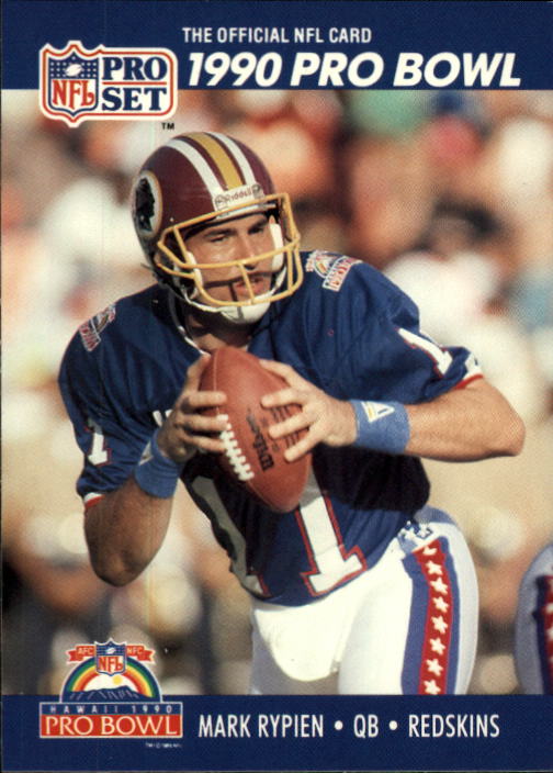 NFL 1990 ProSet - No 412 - Mark Rypien
