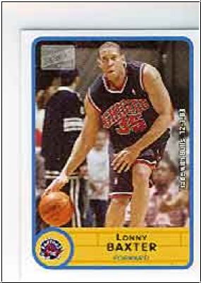 NBA 2003 / 04 Bazooka Mini - No 168 - Lonny Baxter