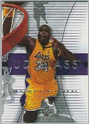 NBA 2003/04 UD Glass - No 25 - Shaquille O'Neal