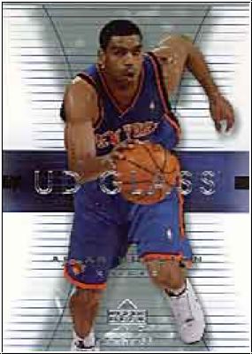 NBA 2003/04 UD Glass - No. 39 - Allan Houston