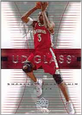 NBA 2003/04 UD Glass - No 1 - Shareef Abdur-Rahim