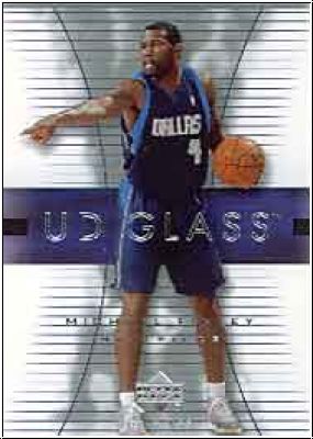 NBA 2003/04 UD Glass - No 11 - Michael Finley