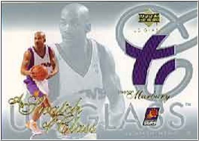 NBA 2003 / 04 UD Glass Swatch of Class - No SC-SM