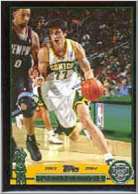 NBA 2003/04 Topps Black - No 77 - Vladimir Radmanovic