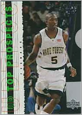 NBA 2003 / 04 UD Top Prospects - No 25 - Josh Howard