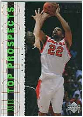 NBA 2003/04 UD Top Prospects - No 12 - Reece Gaines