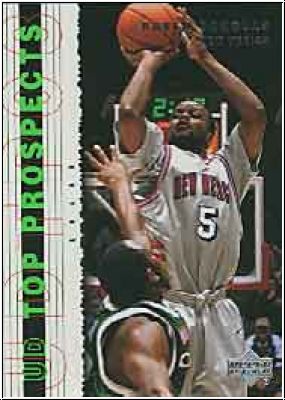 NBA 2003 / 04 UD Top Prospects - No 37 - Ruben Douglas