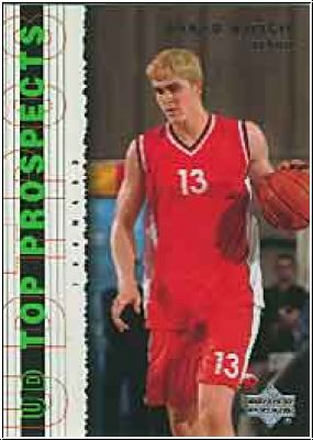 NBA 2003/04 UD Top Prospects - No 56 - Darko Milicic