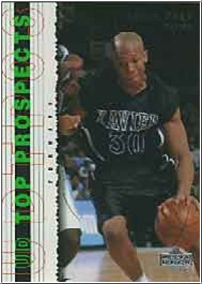 NBA 2003 / 04 UD Top Prospects - No 22 - David West