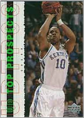 NBA 2003 / 04 UD Top Prospects - No 36 - Keith Bogans