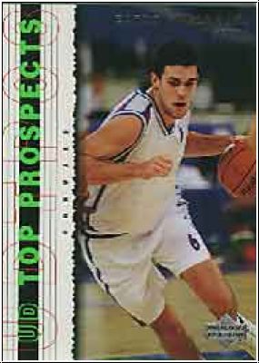 NBA 2003/04 UD Top Prospects - No 20 - Zarko Cabarkapa