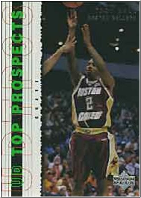 NBA 2003 / 04 UD Top Prospects - No 34 - Troy Bell