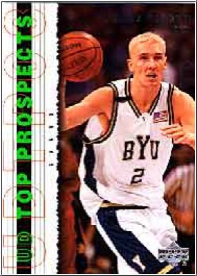 NBA 2003 / 04 UD Top Prospects - No 19 - Travis Hansen