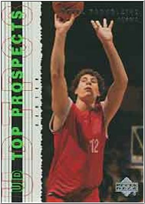 NBA 2003 / 04 UD Top Prospects - No 6 - Pavel Podkolzine