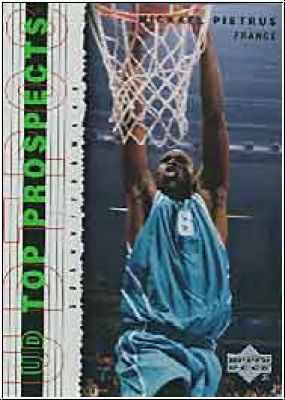 NBA 2003 / 04 UD Top Prospects - No 18 - Mickael Pietrus