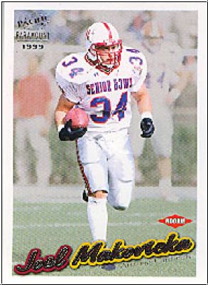 NFL 1999 Paramount - No 3 - Joel Makovicka