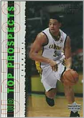 NBA 2003 / 04 UD Top Prospects - No 29 - Joe Shipp