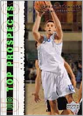 NBA 2003 / 04 UD Top Prospects - No 15 - Zoran Planinic