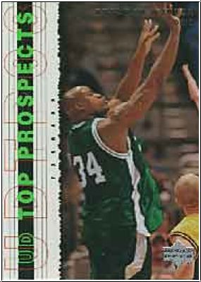 NBA 2003 / 04 UD Top Prospects - No 28 - Brandon Hunter