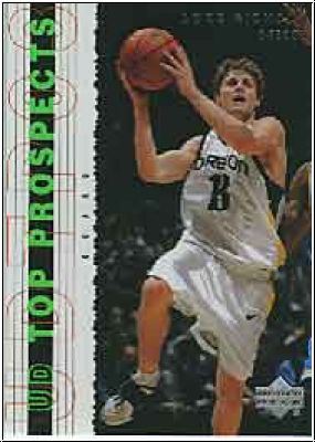 NBA 2003 / 04 UD Top Prospects - No 14 - Luke Ridnour