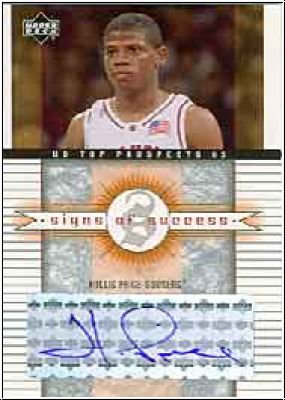 NBA 2003/04 UD Top Prospects Signs of Success - No SS-HP