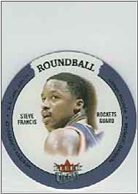 NBA 2003/04 Ultra Roundball Discs - No 15 of 36 - Steve Francis