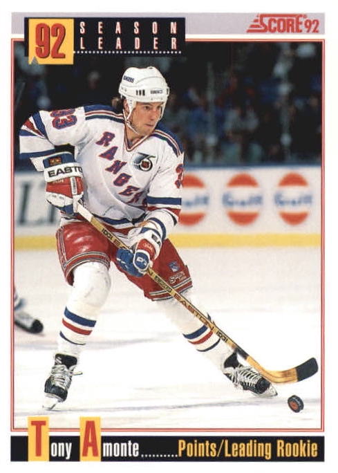 NHL 1992 / 93 Score - No 415 - Tony Amonte