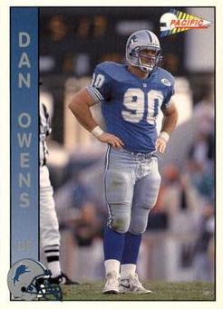 NFL 1992 Pacific - No 415 - Dan Owens