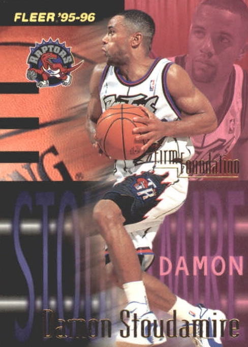 NBA 1995-96 Fleer European - No 416 - Damon Stoudamire