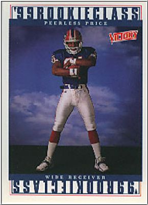 NFL 1999 Upper Deck Victory - No 417 - Peerless Price